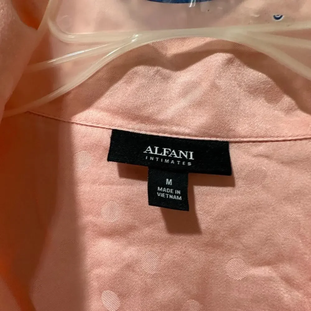 Alfani‎ Pink Pajama Top NO SHORTS